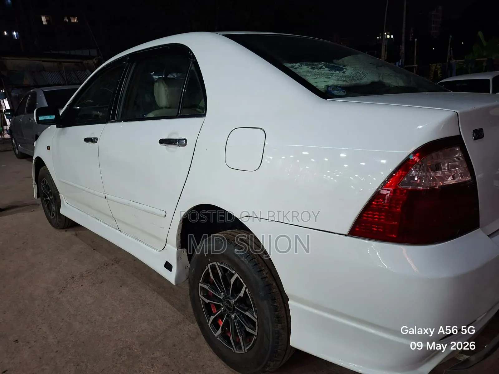 Toyota Corolla Sedan Automatic 2004 White