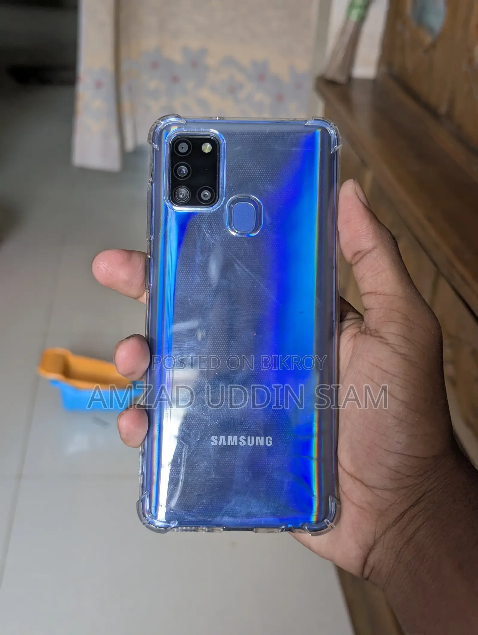 স্যামসাং গ্যালাক্সি এ২১এস ৬৪ জিবি ব্লু