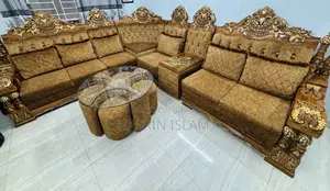 Shegun Wood Sofa