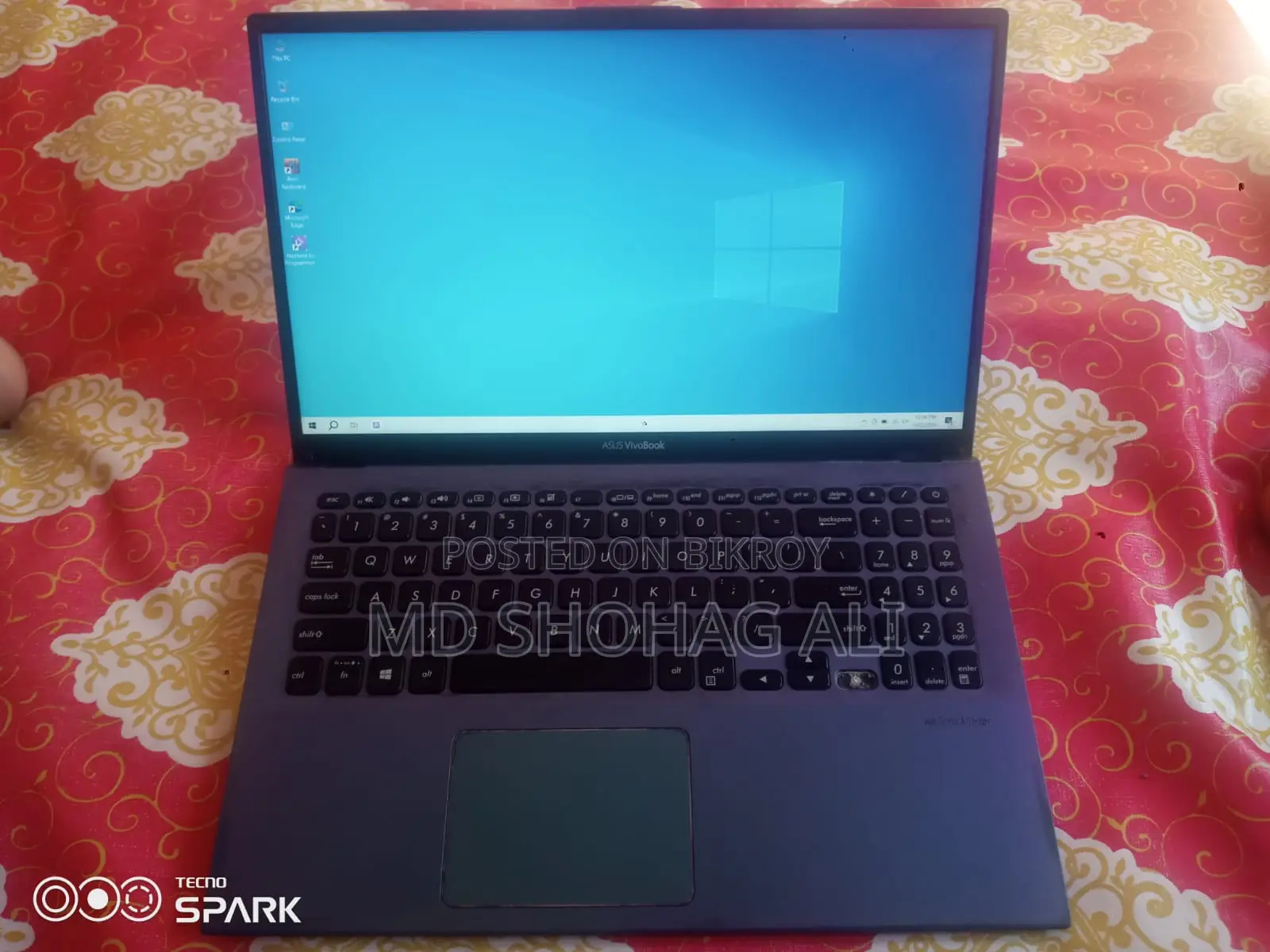 Laptop Asus VivoBook X540SA 4GB Intel Core I5 HDD+SSD 1T