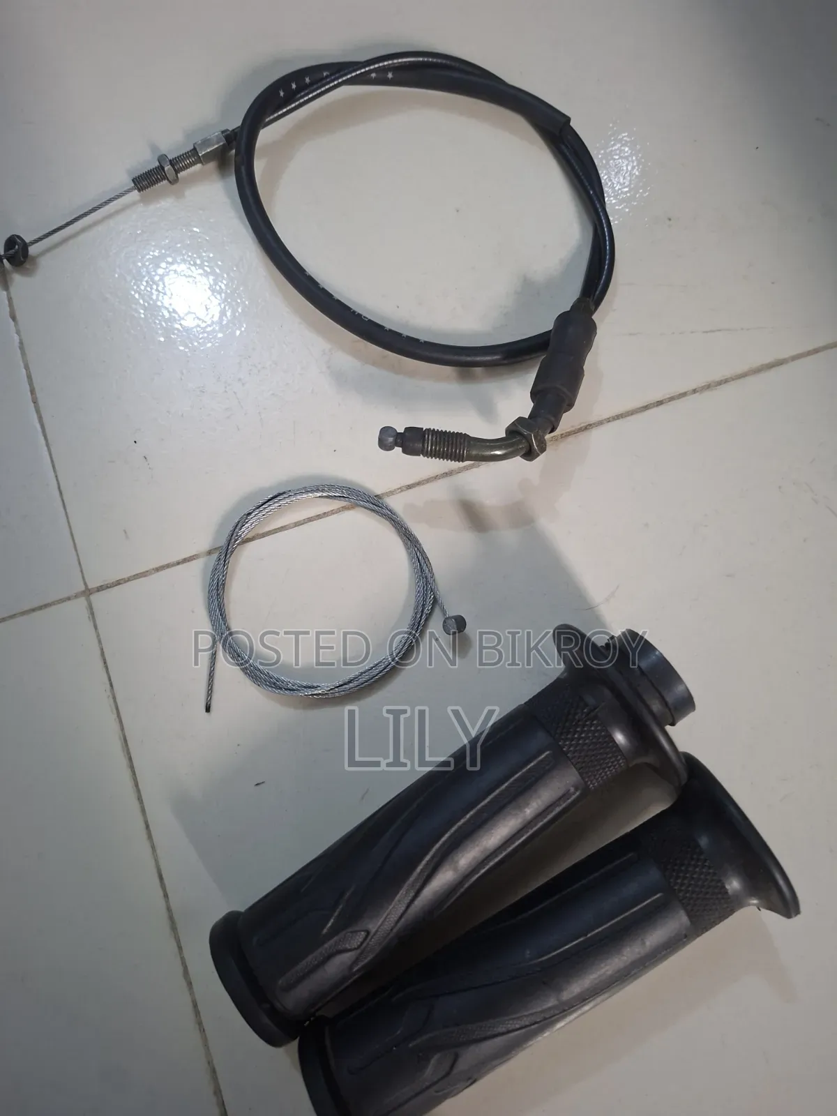 Bike Grip and Wire