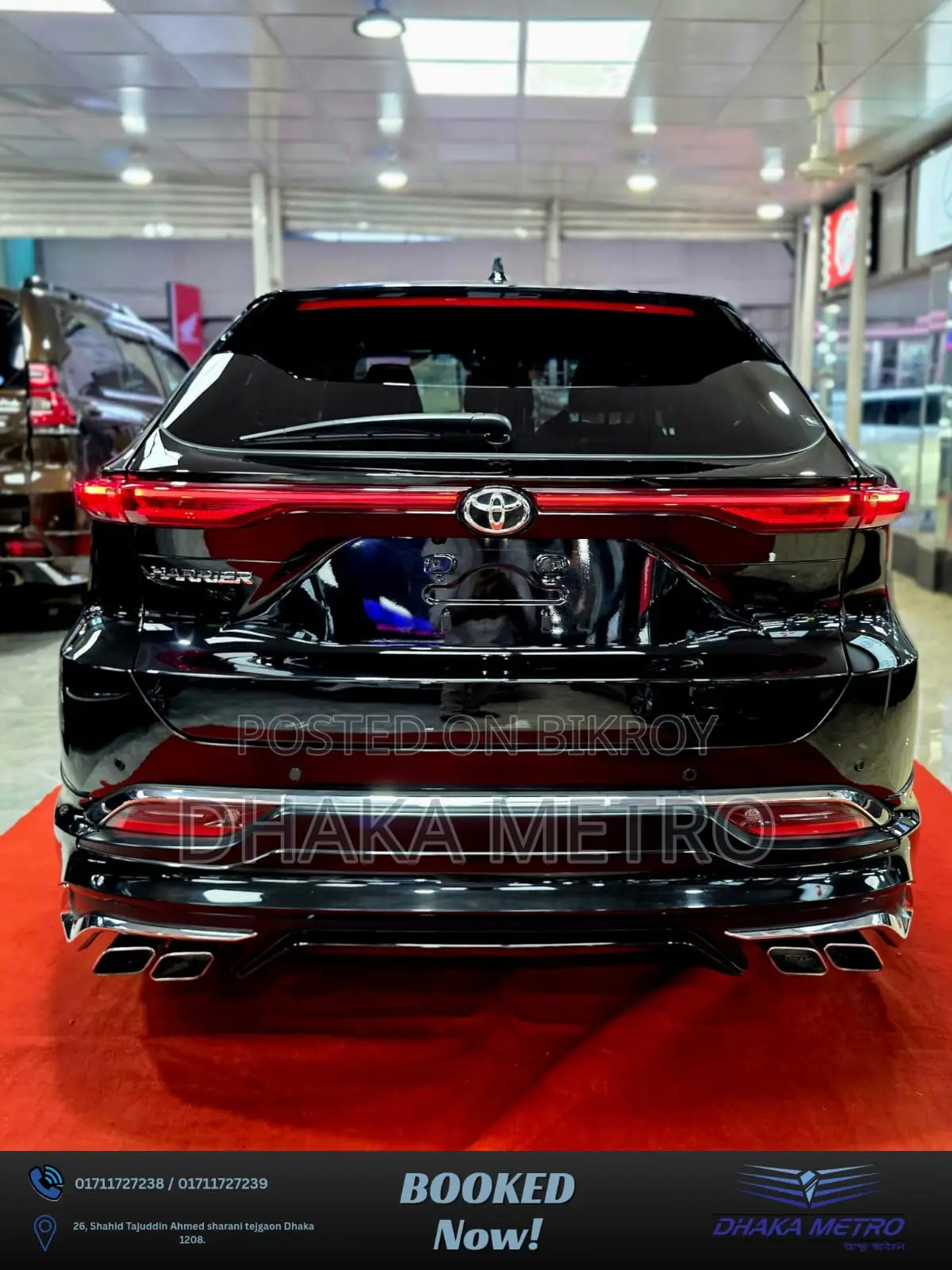 Toyota Harrier 2021 Black