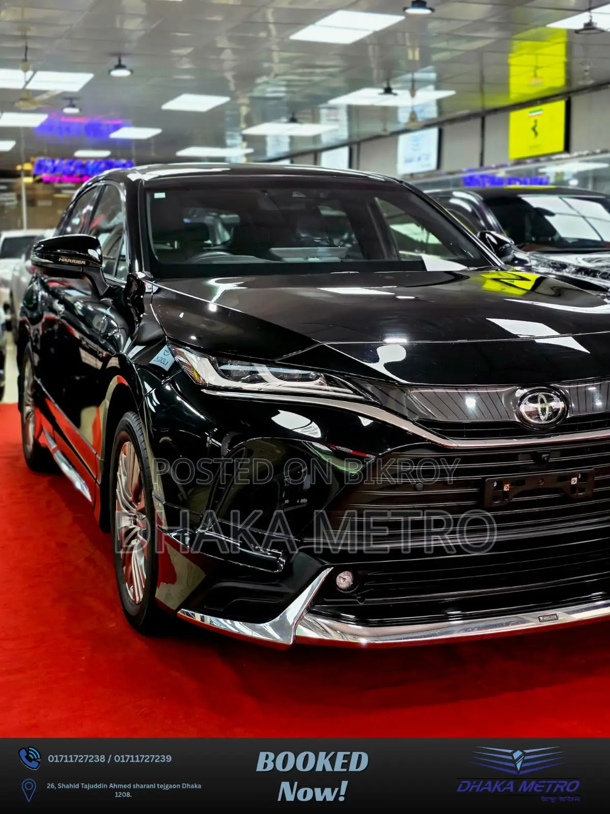 Toyota Harrier 2021 Black