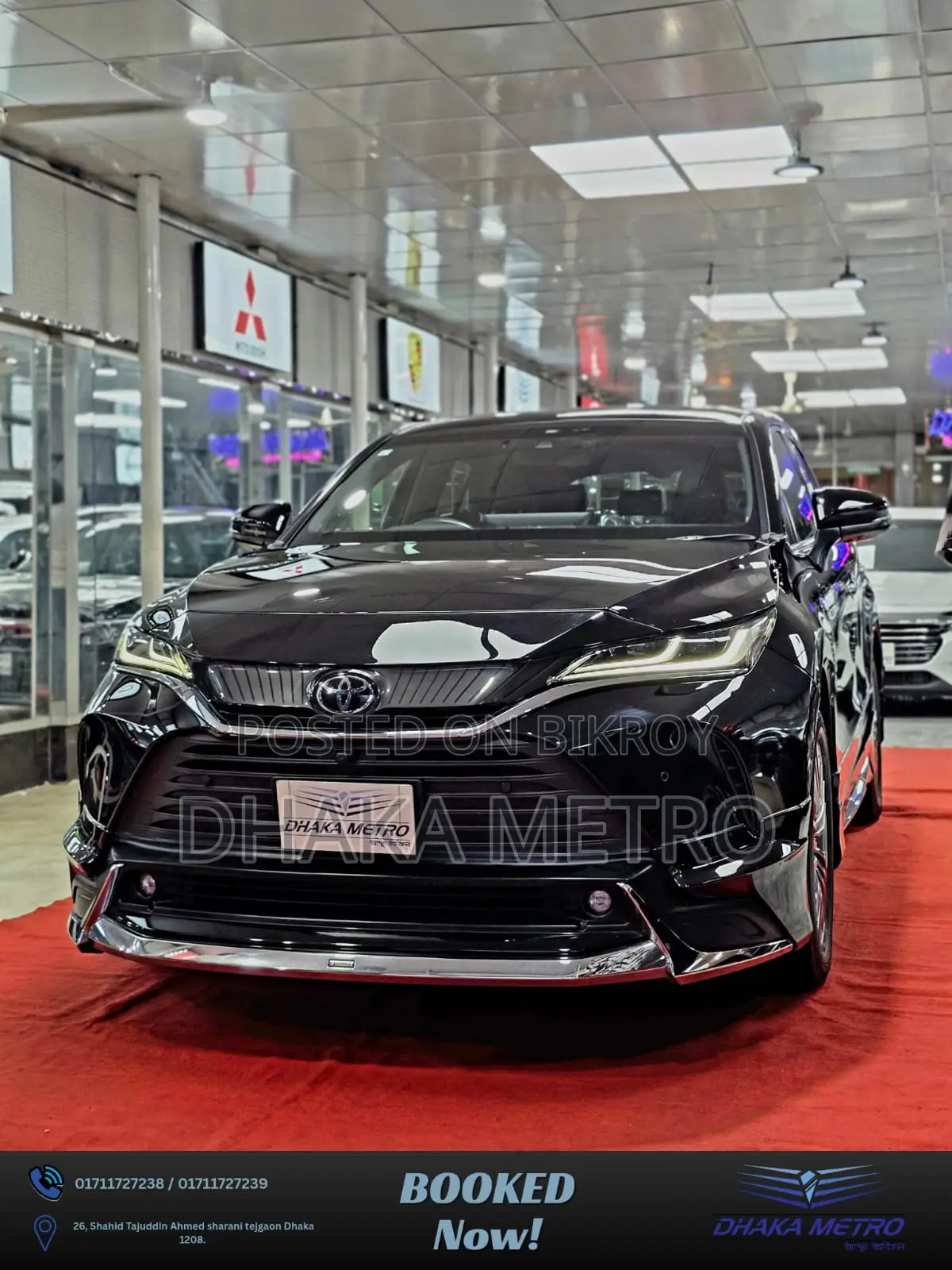 Toyota Harrier 2021 Black