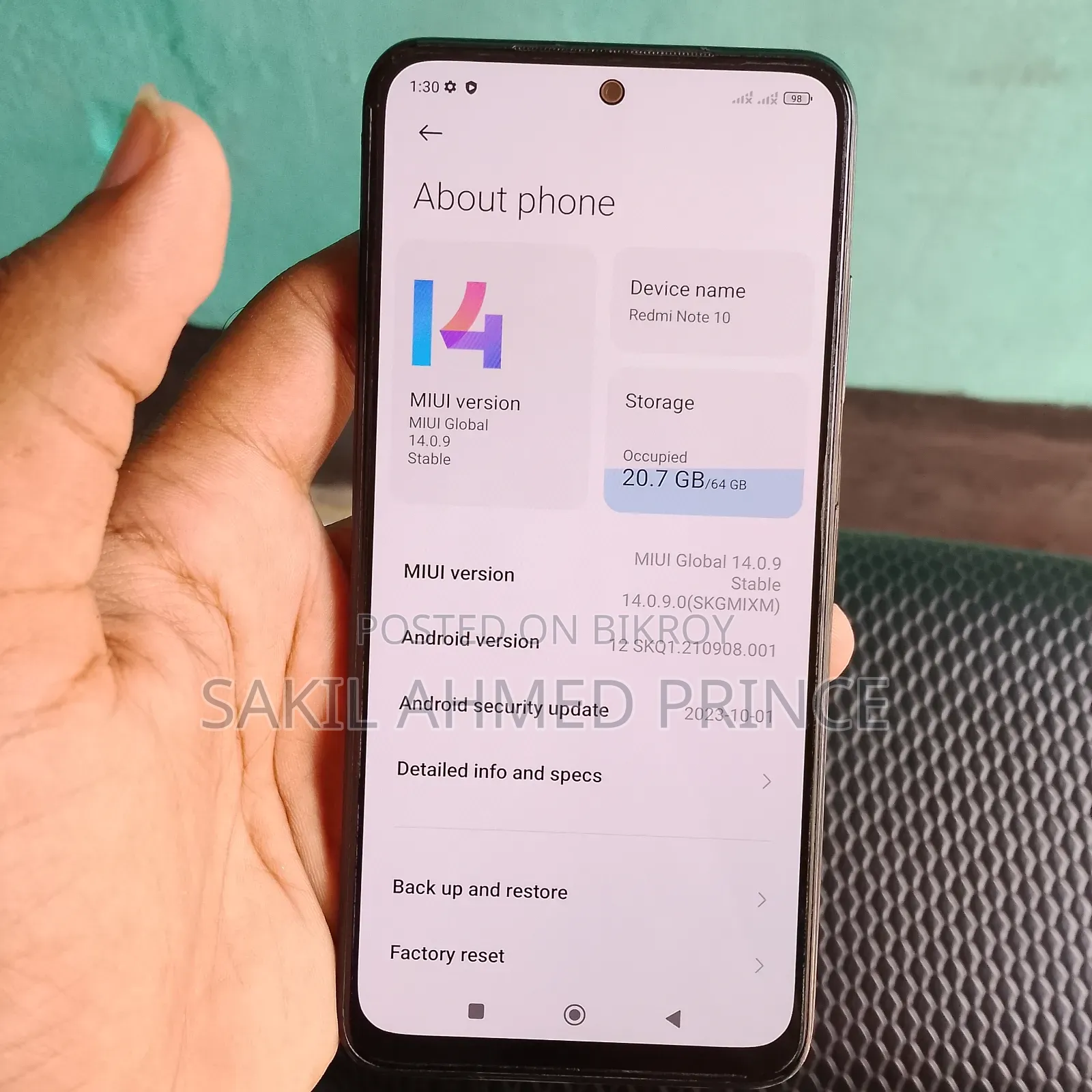 Xiaomi Redmi Note 10 64 GB Purple
