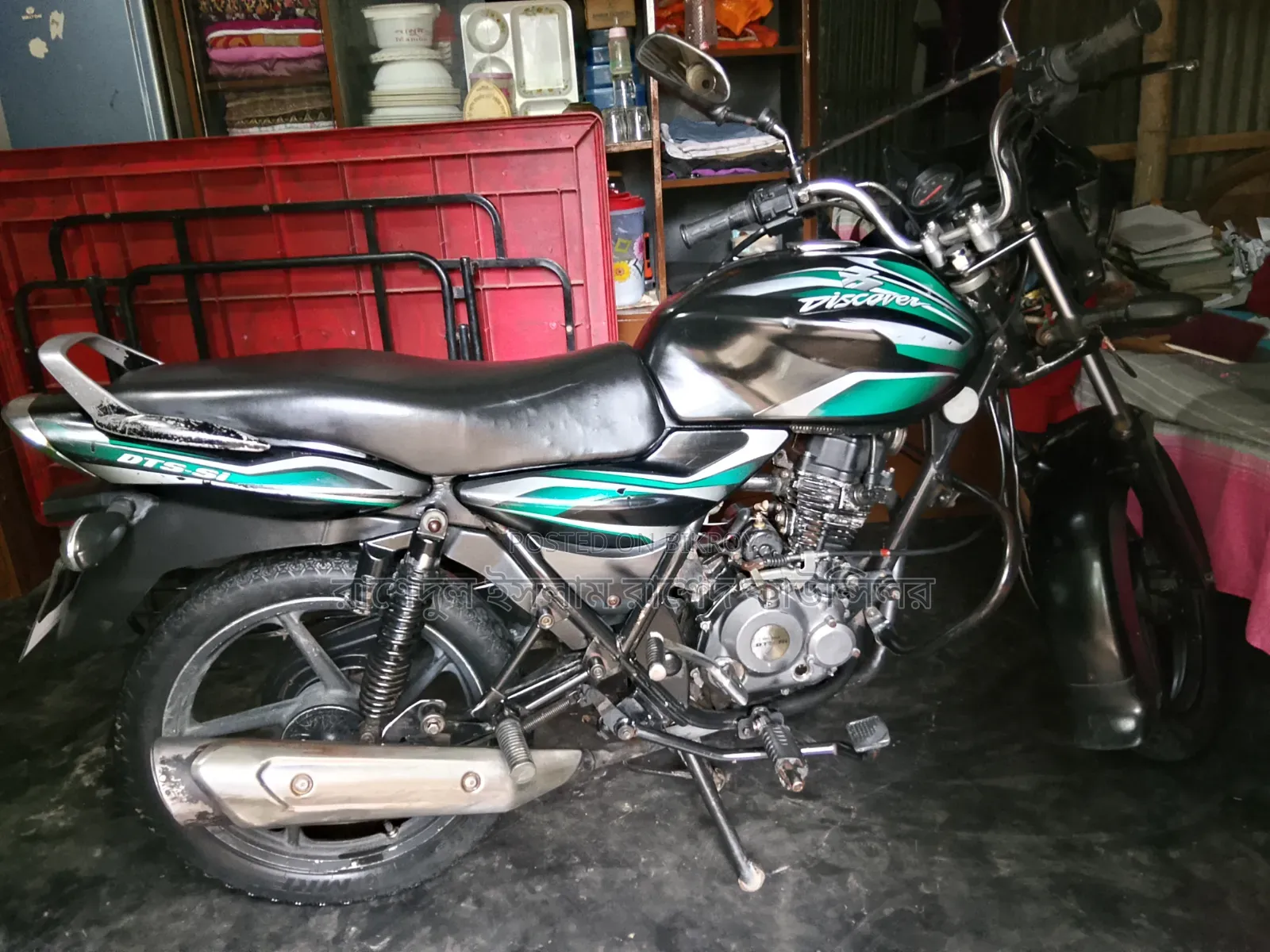 Bajaj Discover 100 2010 Black