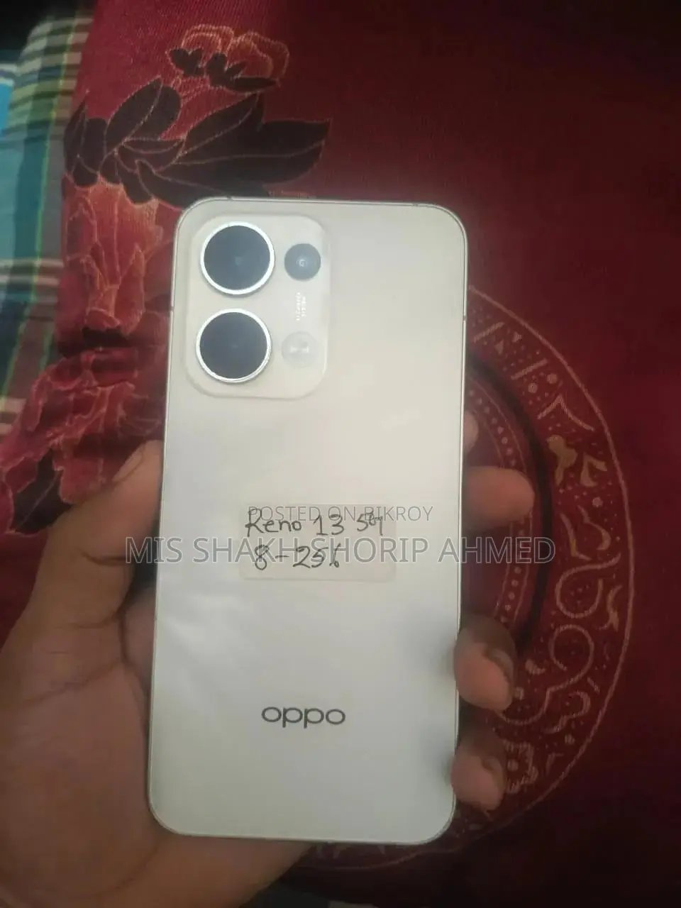 New Oppo Reno13 5G 256 GB White