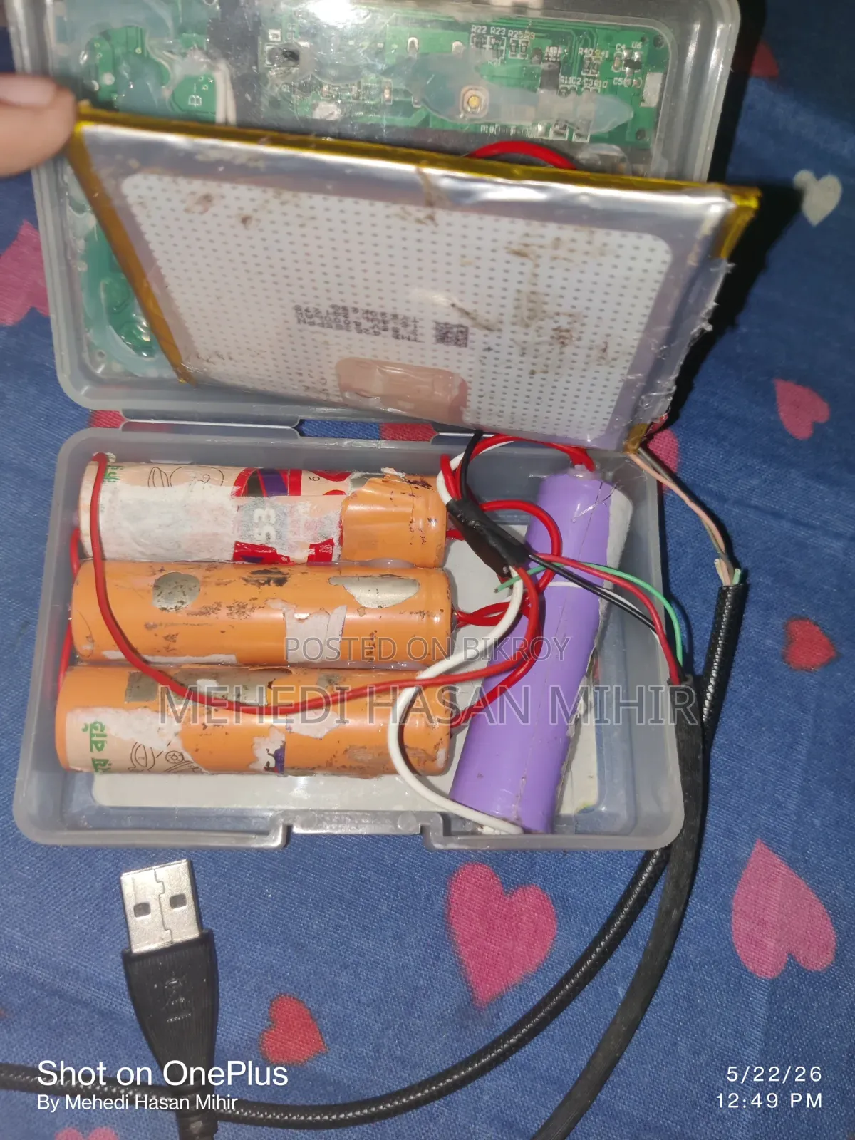 Hand Made Power Bank