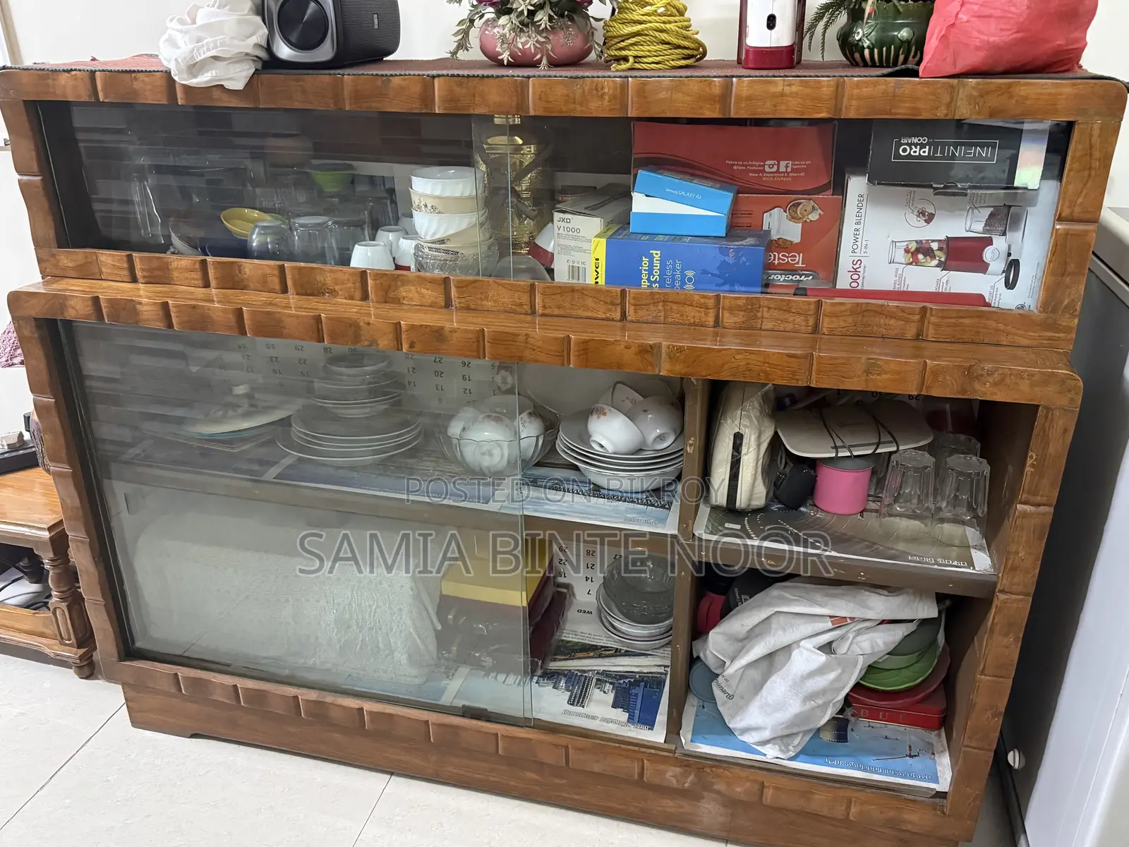 Sell This Original Teak Wood Showcase