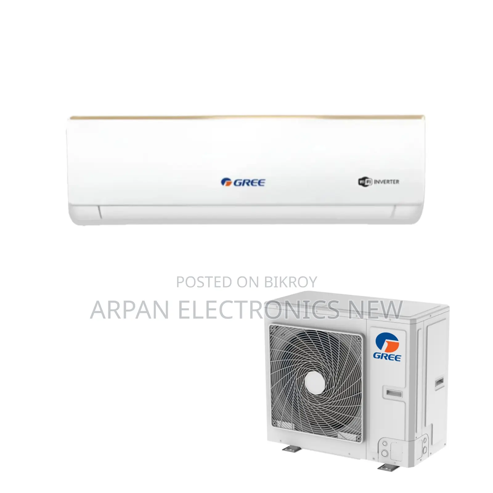 Gree 1.5 Ton Inverter Split Air Conditioner Refrigerant - R32