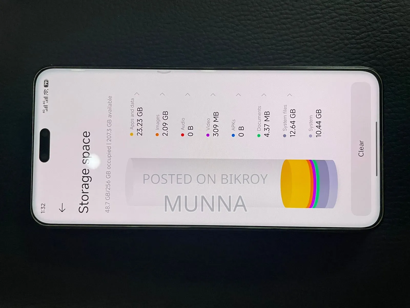 Xiaomi Civi 4 Pro 256 GB Black