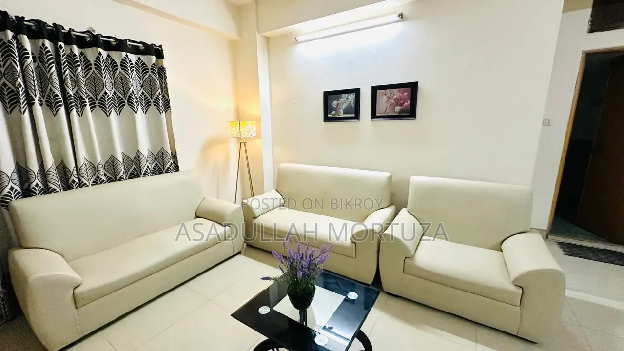 Furnished 3-Bedroom Apartment for Rent in Uttara