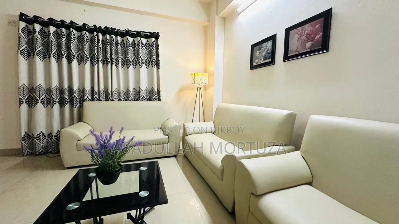 Furnished 3-Bedroom Apartment for Rent in Uttara
