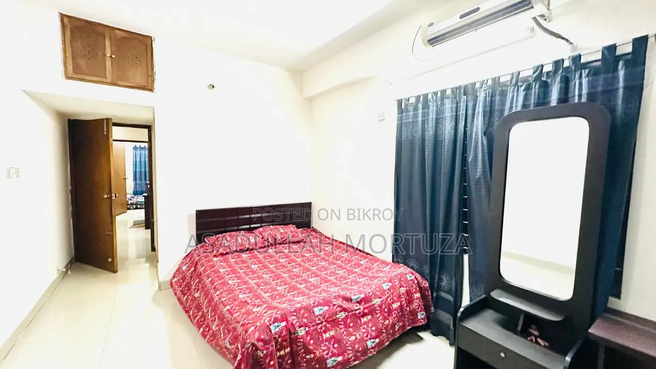Furnished 3-Bedroom Apartment for Rent in Uttara
