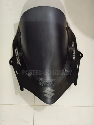 জিক্সার এসএফ উইন্ড শিল্ড।Gixxer Sf  Wind Shild