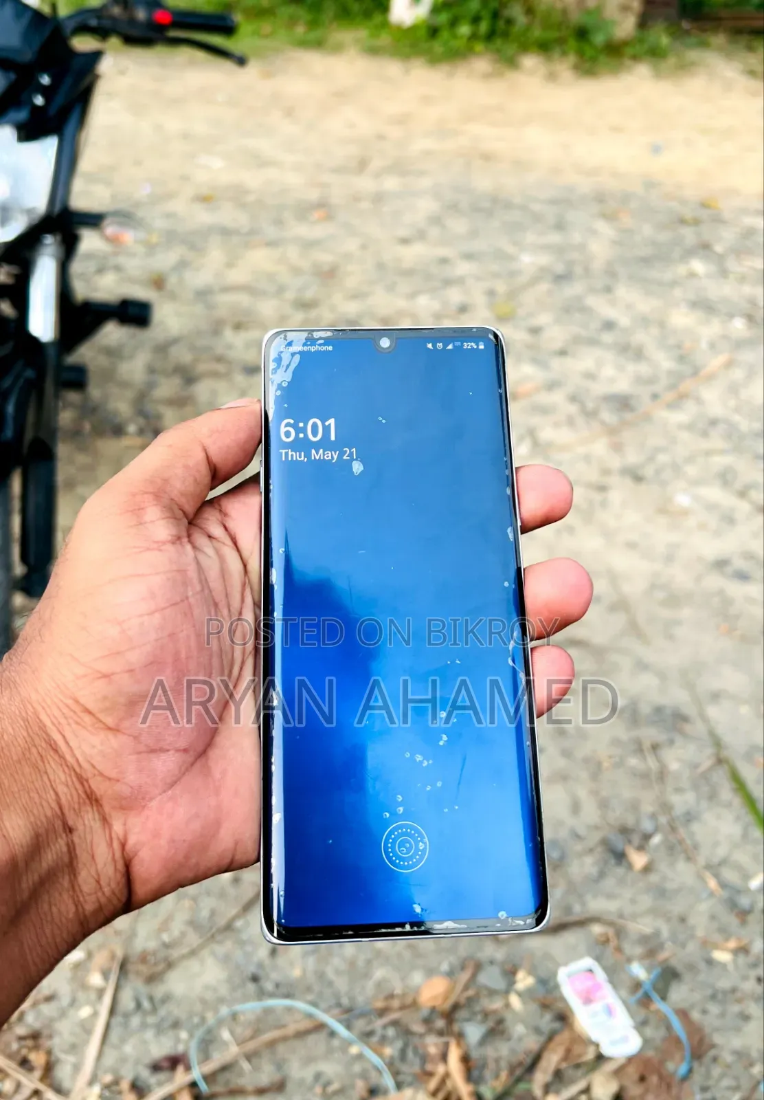 LG Velvet 5G 128 GB Silver