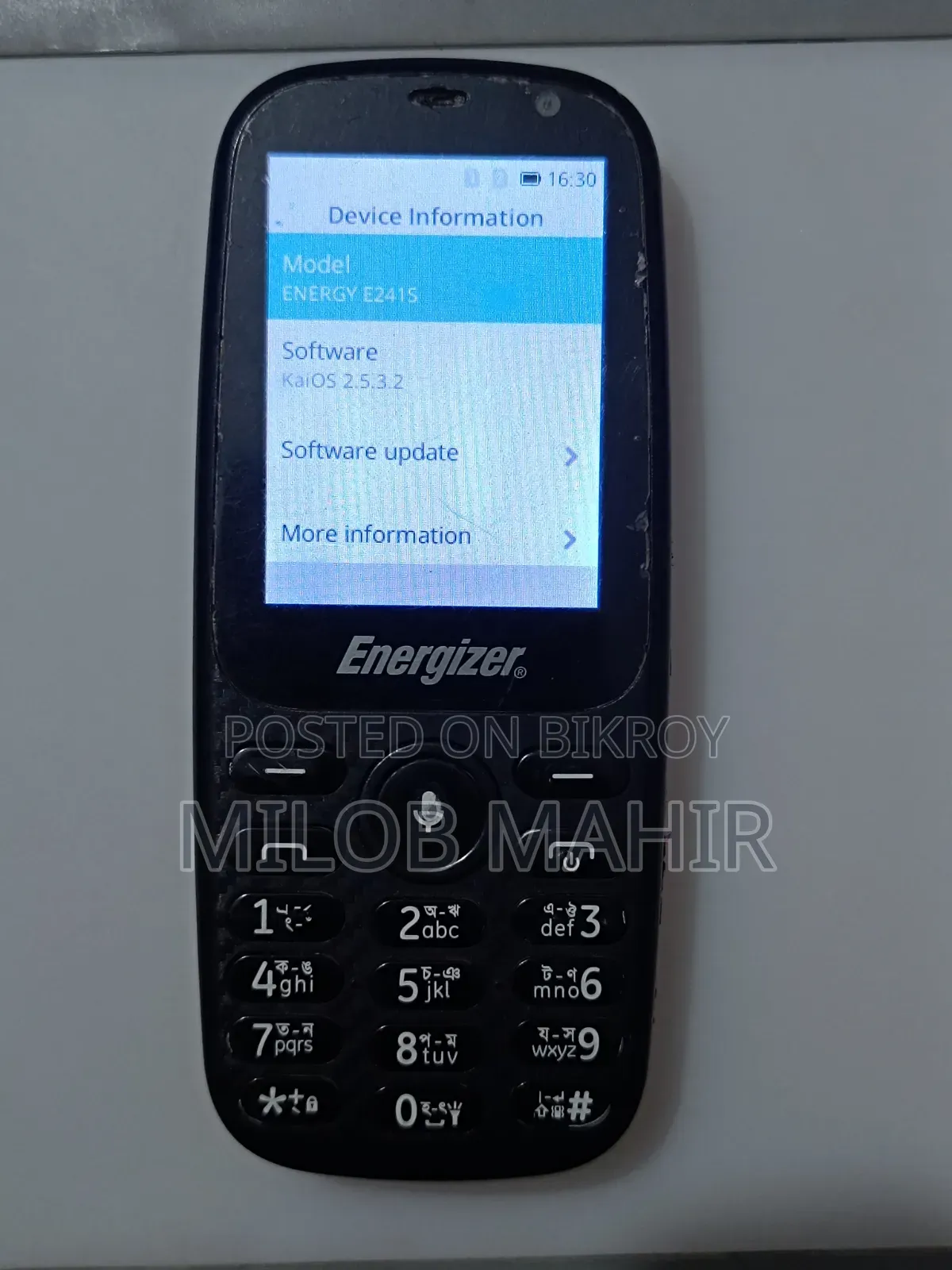 Energizer Energy E241S Black