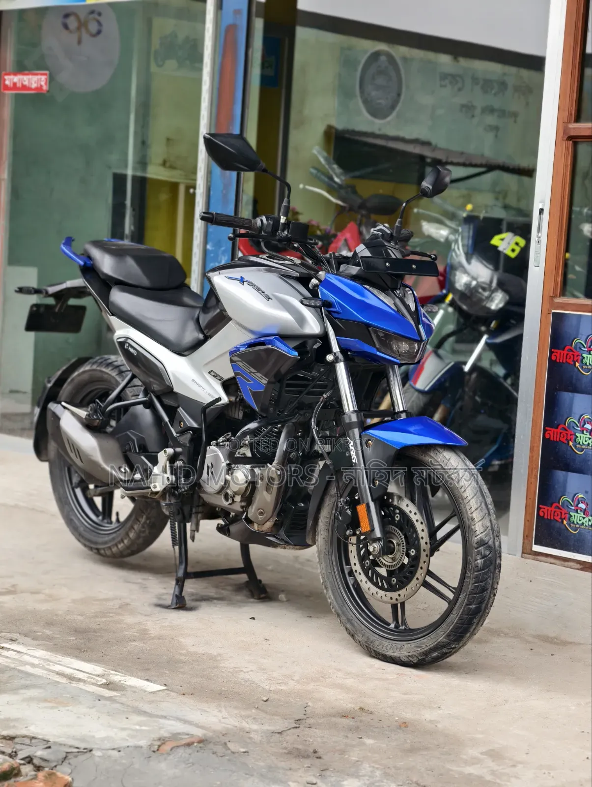 New Hero Xtreme 125R 2025 Blue