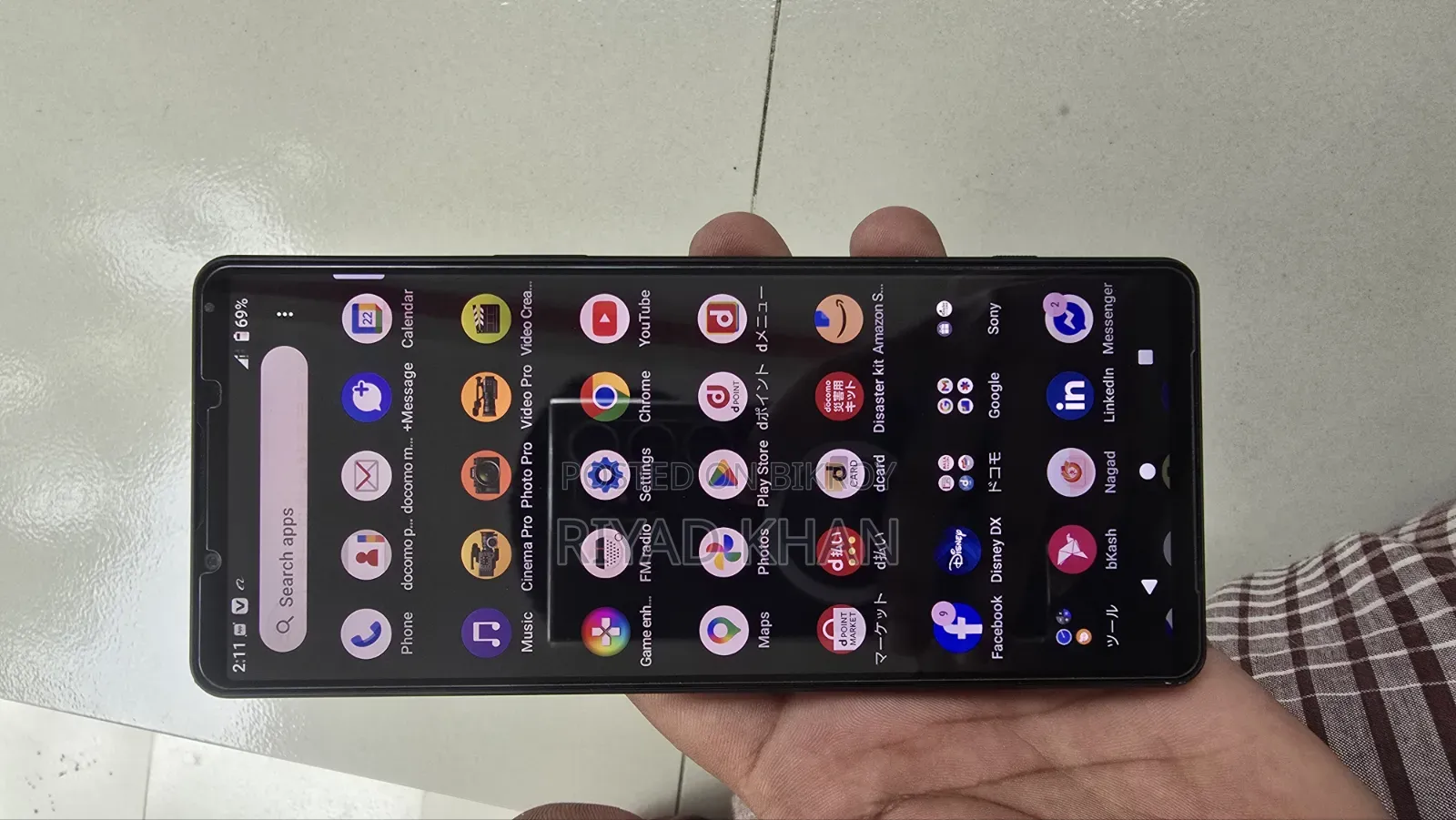 New Sony Xperia 1 v 256 GB Black