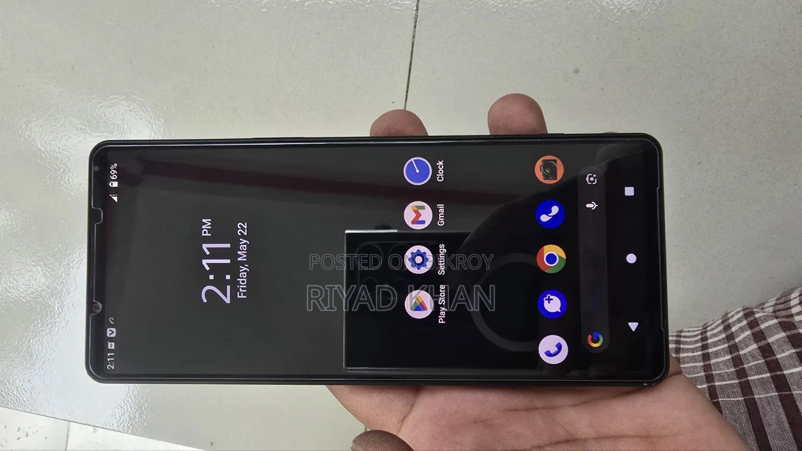 New Sony Xperia 1 v 256 GB Black