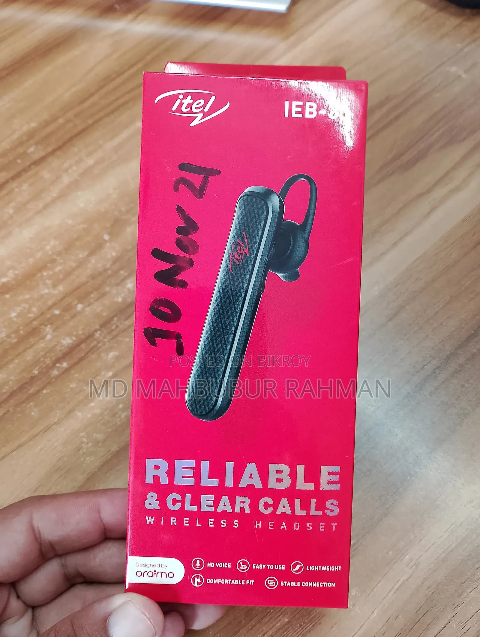 Itel Bluetooth Headset Ieb-31