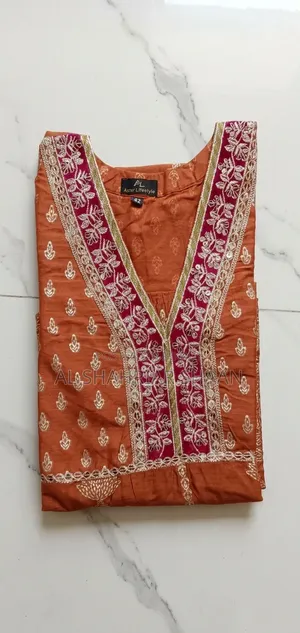Round Frock with Dupatta (Size 42)