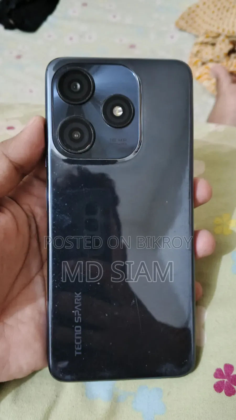Tecno T1 8 GB Black