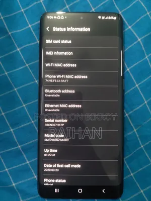 Samsung Galaxy S20+ 5G 256 GB Black