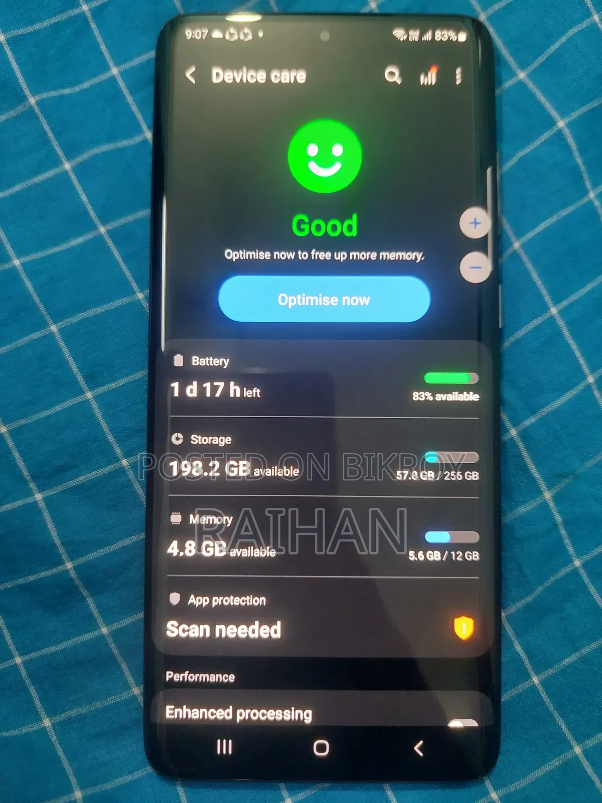 Samsung Galaxy S20+ 5G 256 GB Black