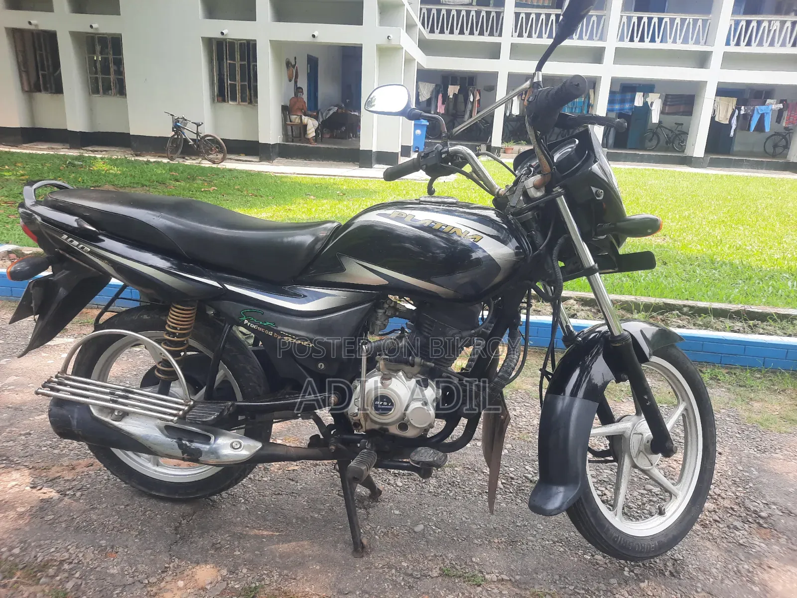 Bajaj Platina 100 2017 Black