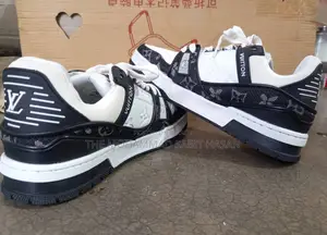 Louis Vuitton LV Monogram Black Denim Sneaker