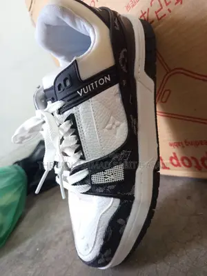 Louis Vuitton LV Monogram Black Denim Sneaker