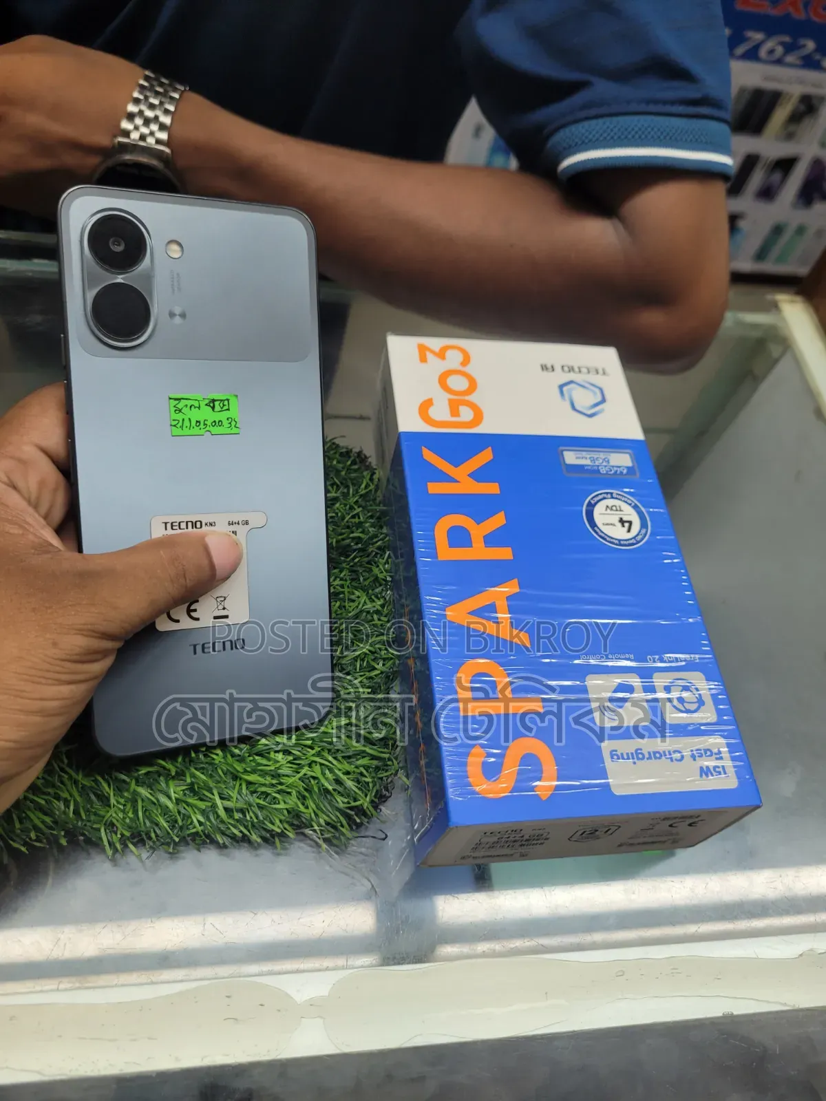 Tecno Spark Go 64 GB Black