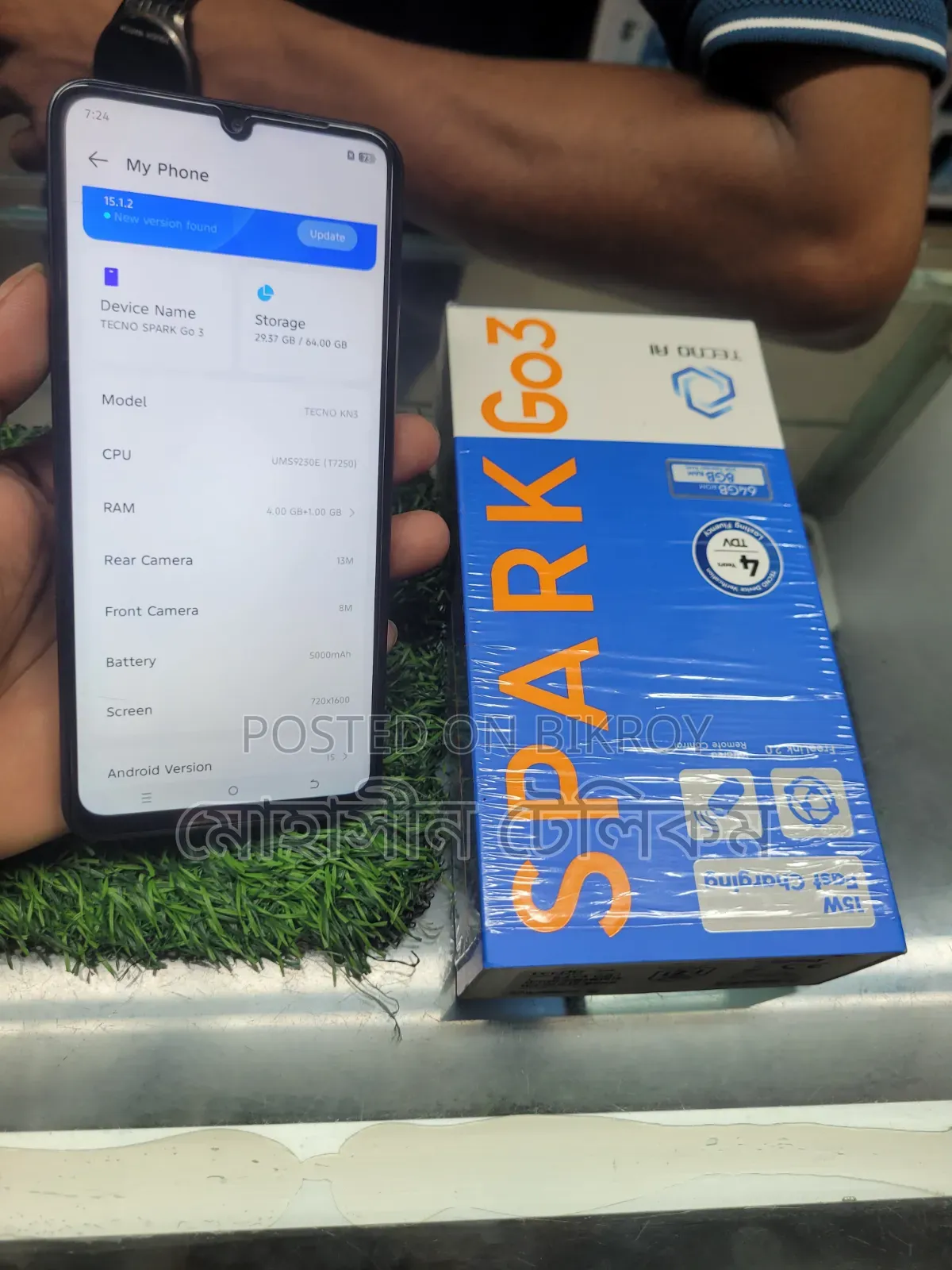 Tecno Spark Go 64 GB Black