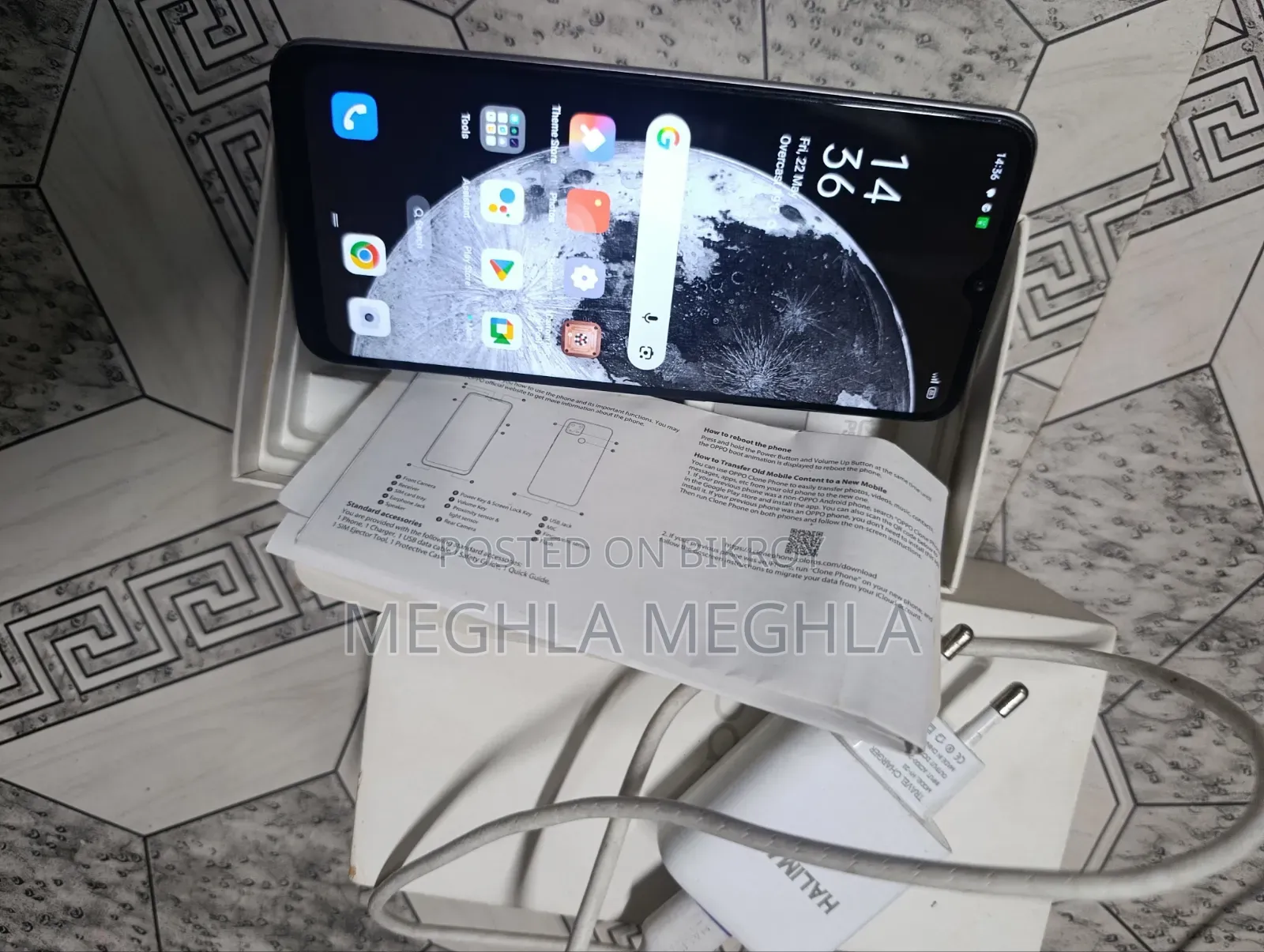 Oppo A15s 64 GB White