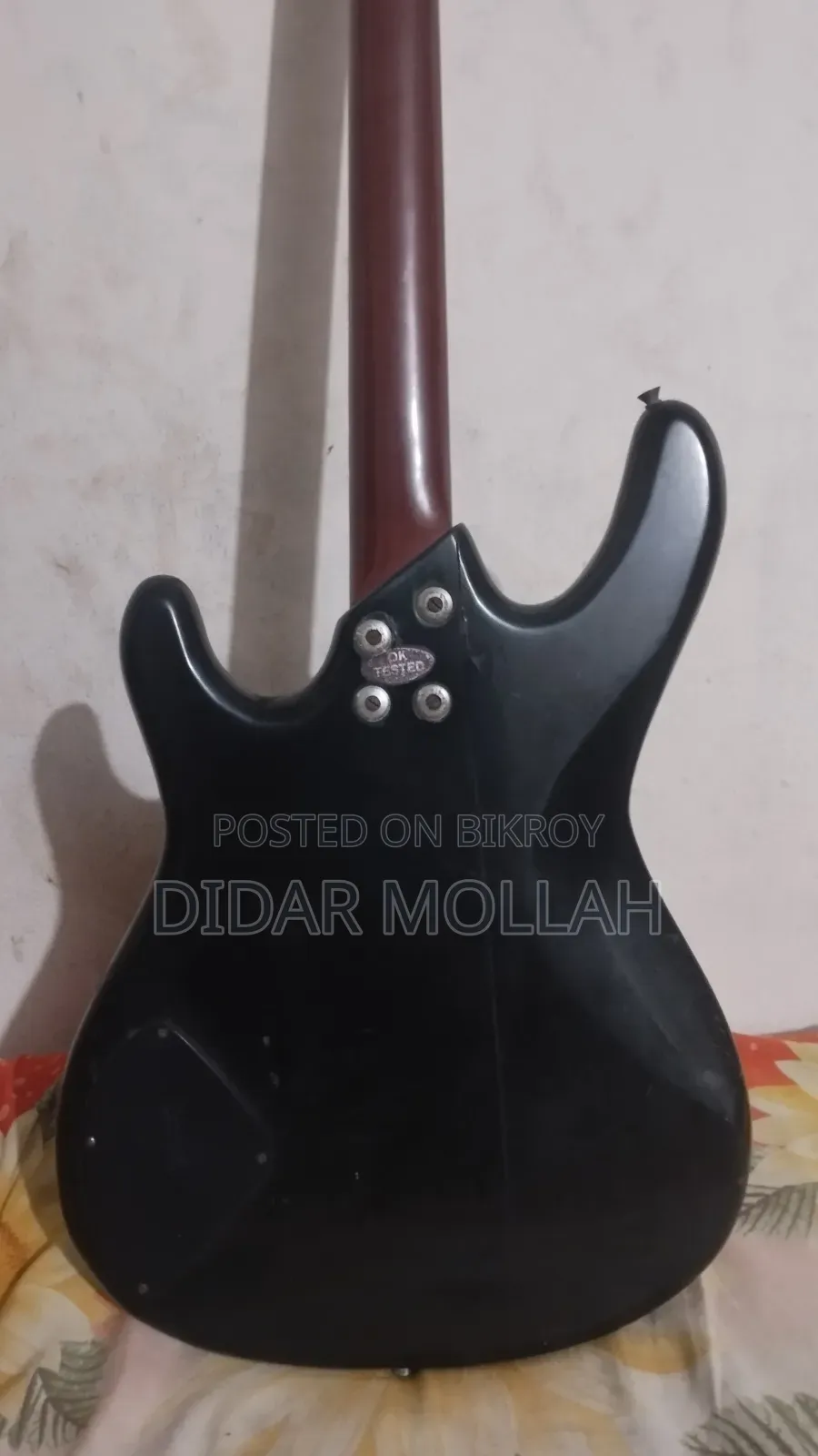Grason Bass Guitar Repaired and Ready to Play
