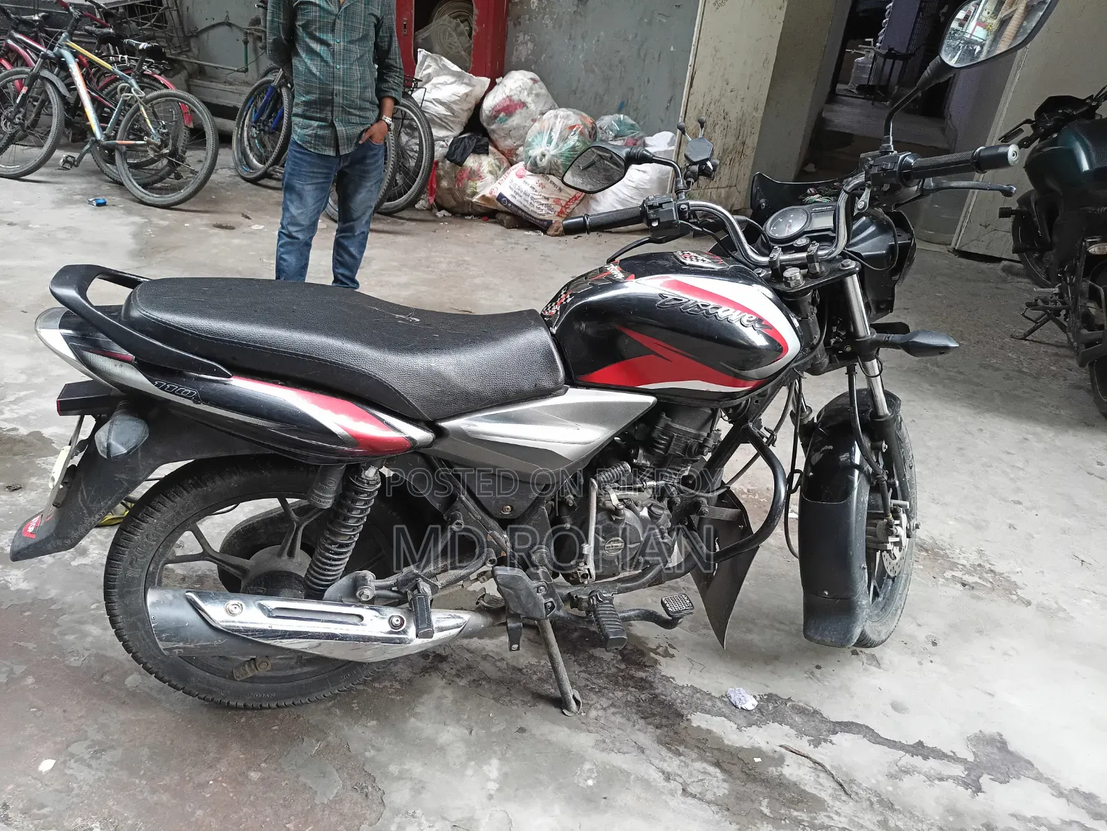 Bajaj Discover 110 2021 Black