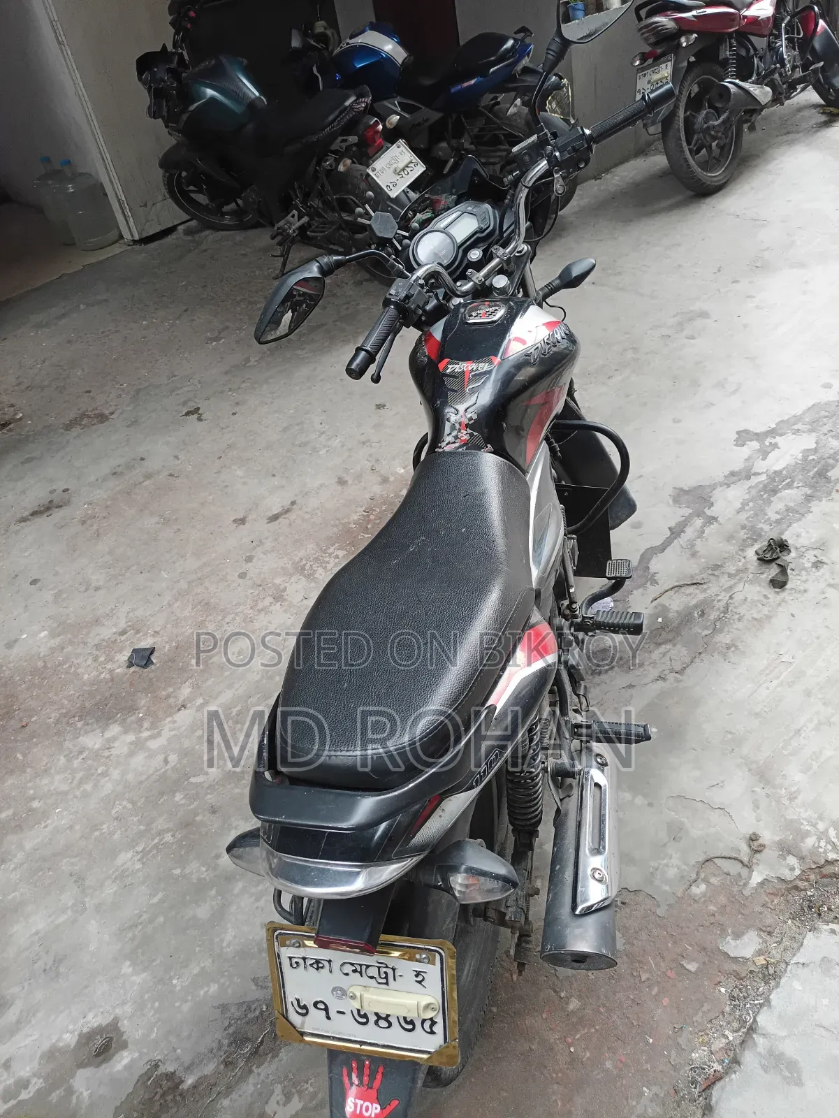 Bajaj Discover 110 2021 Black