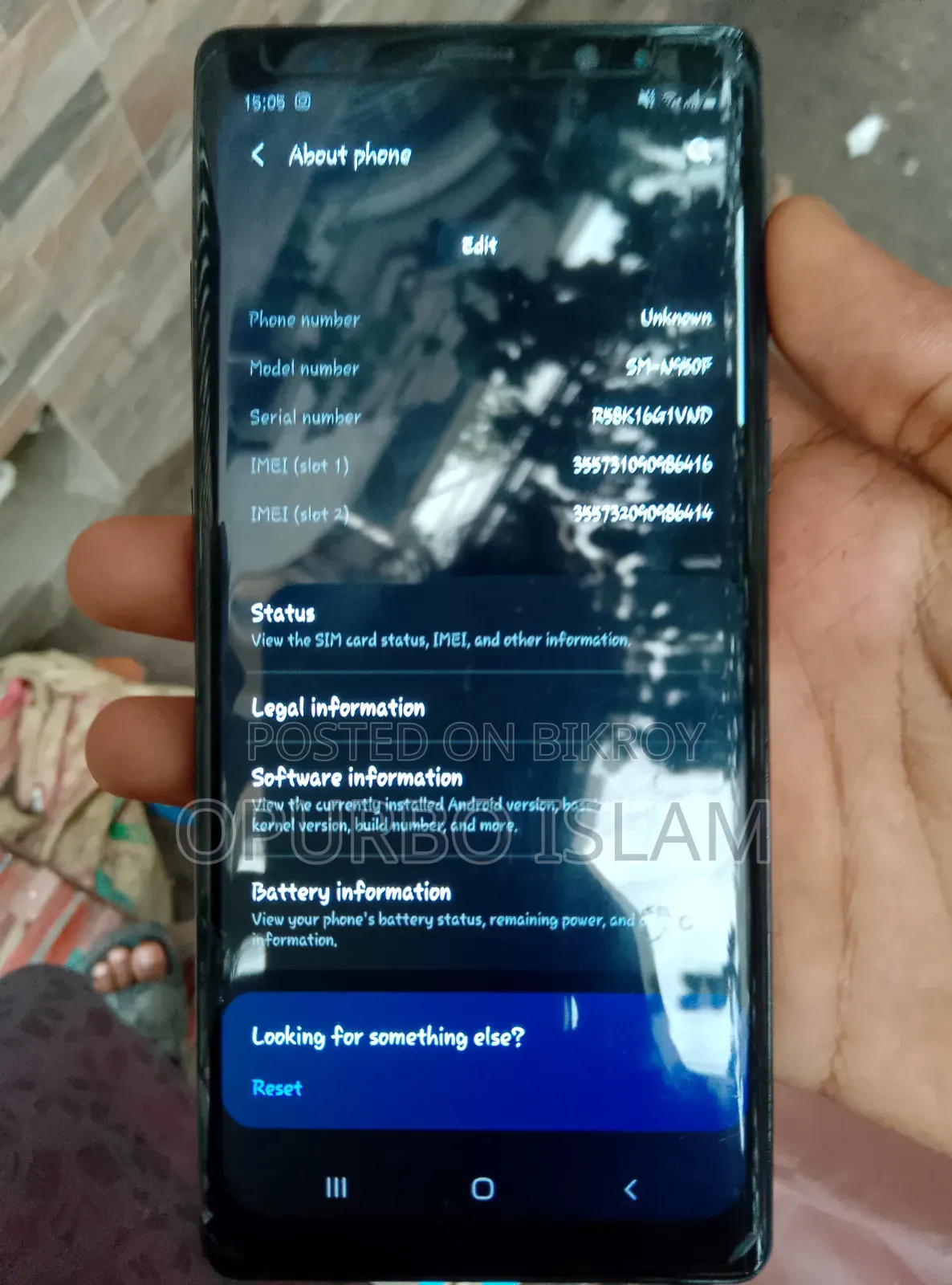 Samsung Galaxy Note 8 64 GB Gray