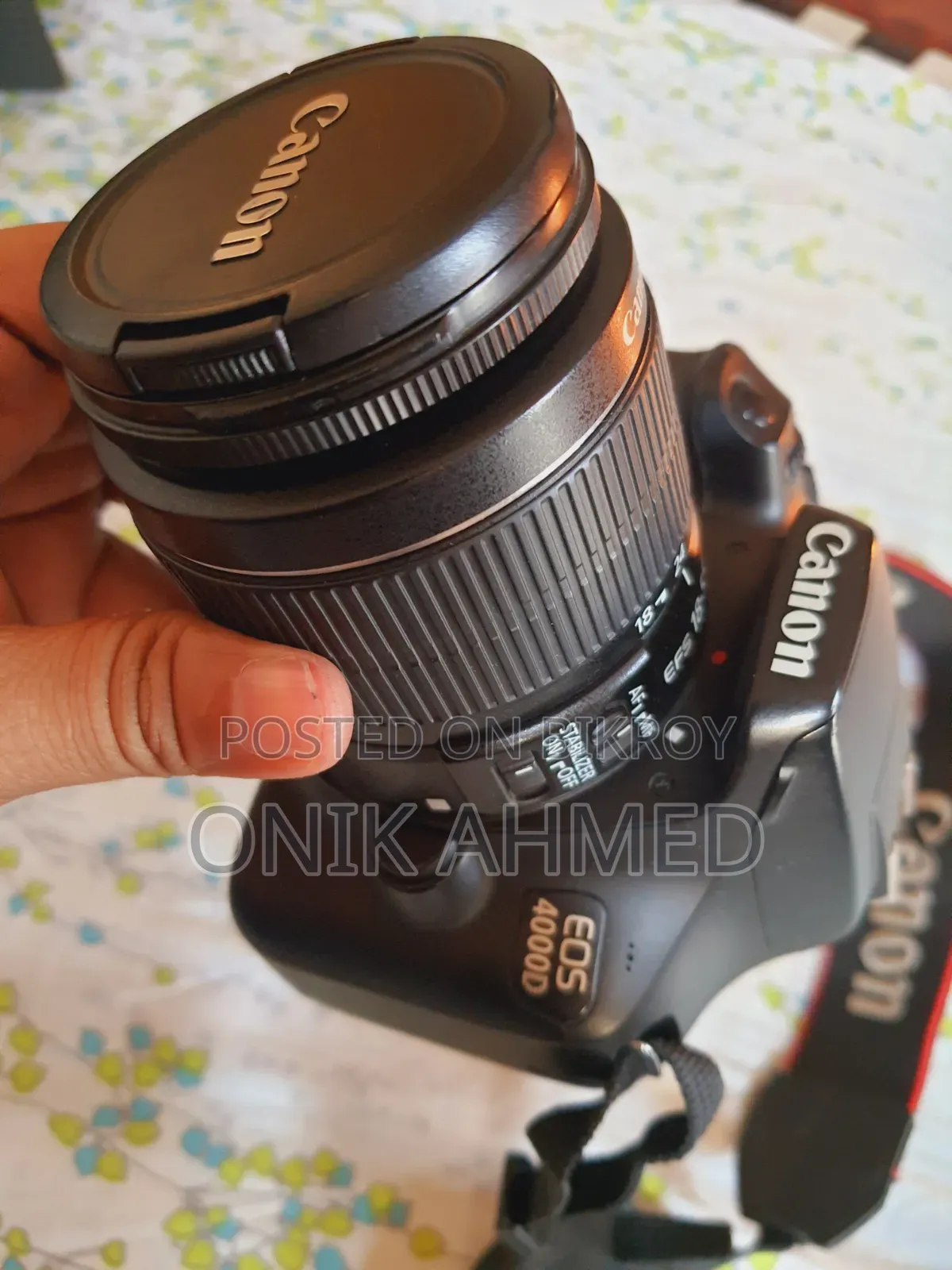 Canon 4000d Wifi DSLR + Lens(Still Warranty Available)