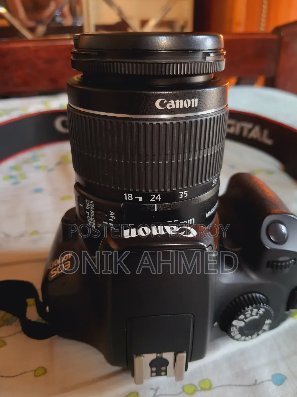 Canon 4000d Wifi DSLR + Lens(Still Warranty Available)