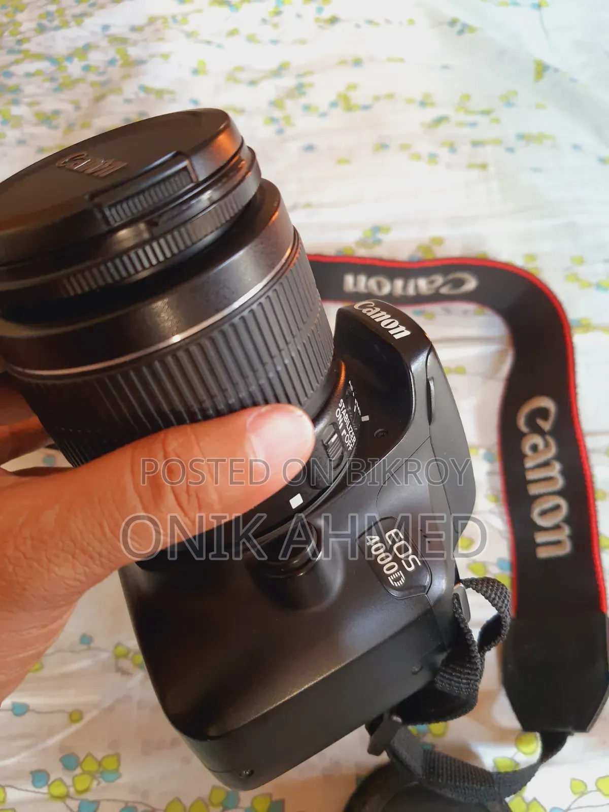 Canon 4000d Wifi DSLR + Lens(Still Warranty Available)
