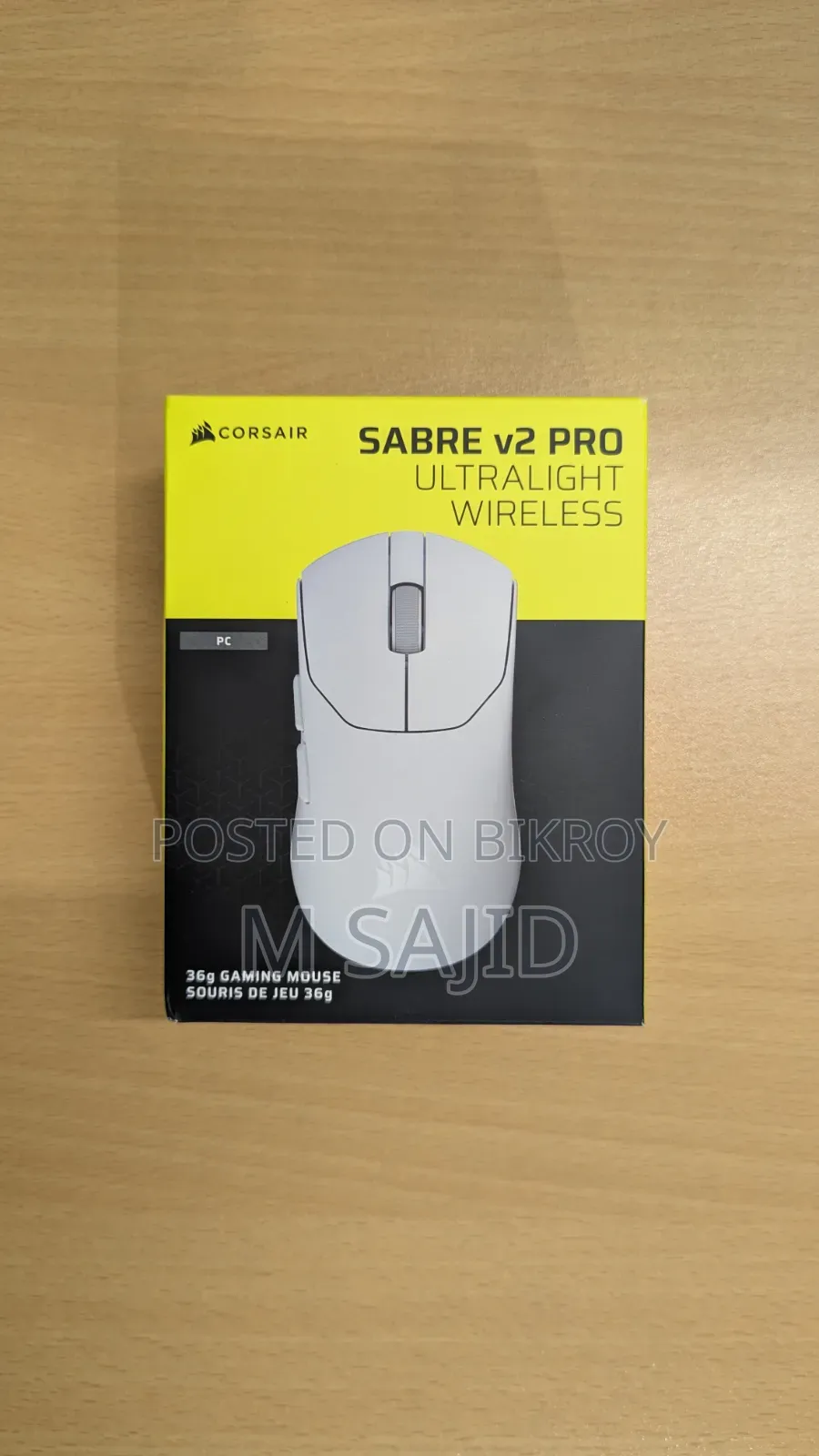 Corsair Sabre V2 Pro 36g 8khz Ultralight Gaming Mouse