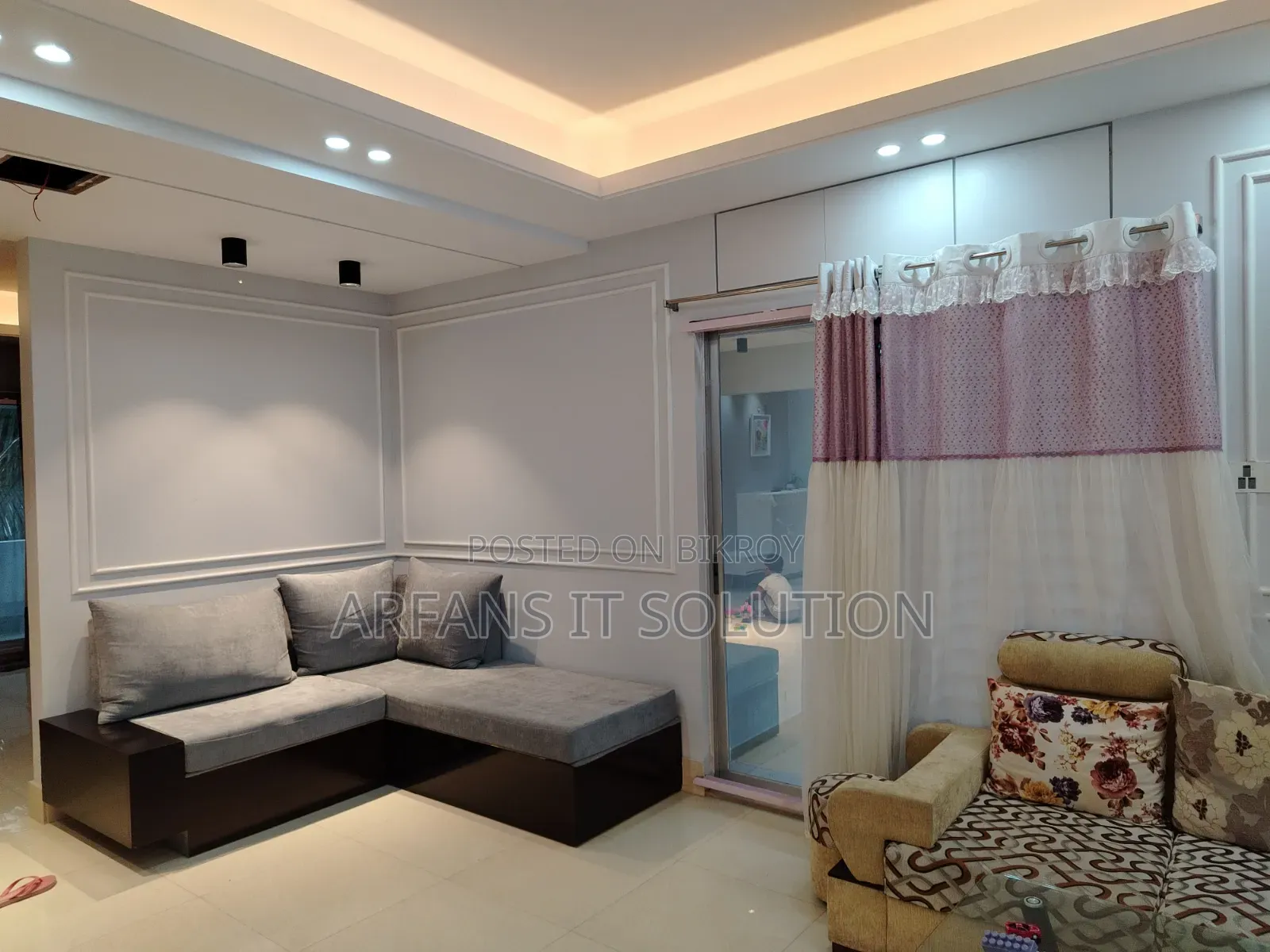 Furnished 3-bedroom Apartment in Khulna Sadar for rent