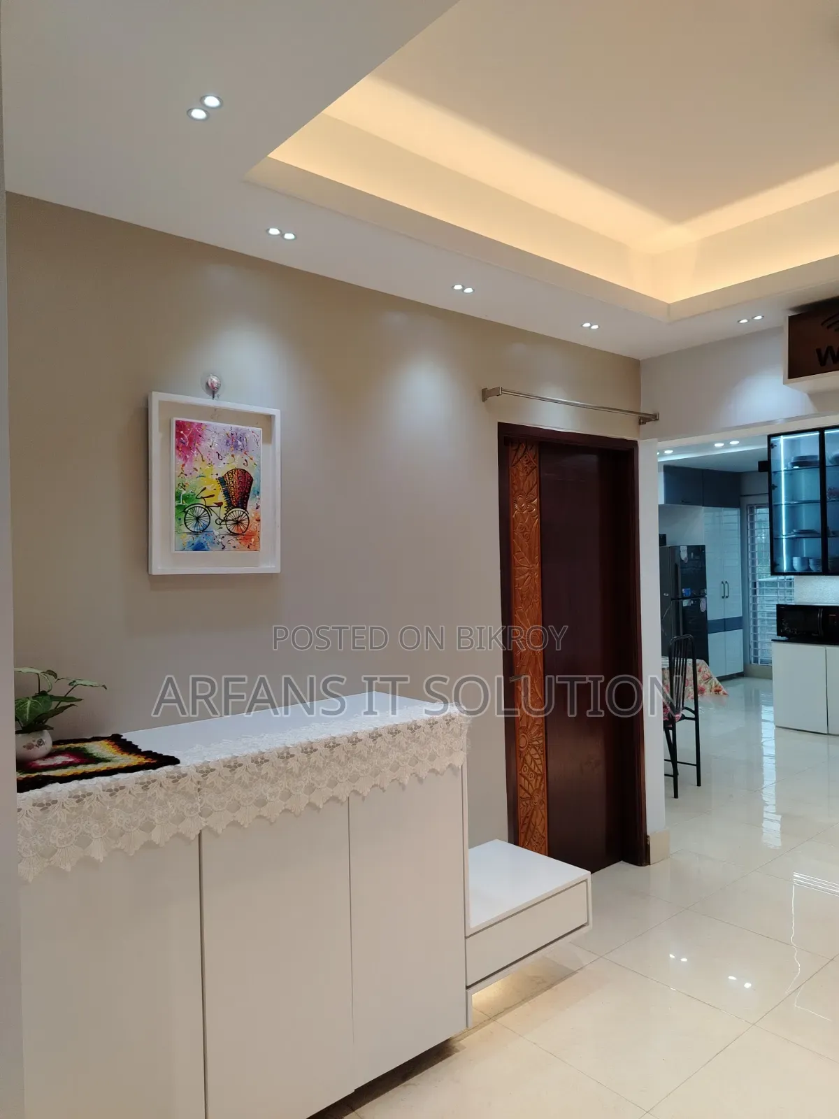 Furnished 3-bedroom Apartment in Khulna Sadar for rent