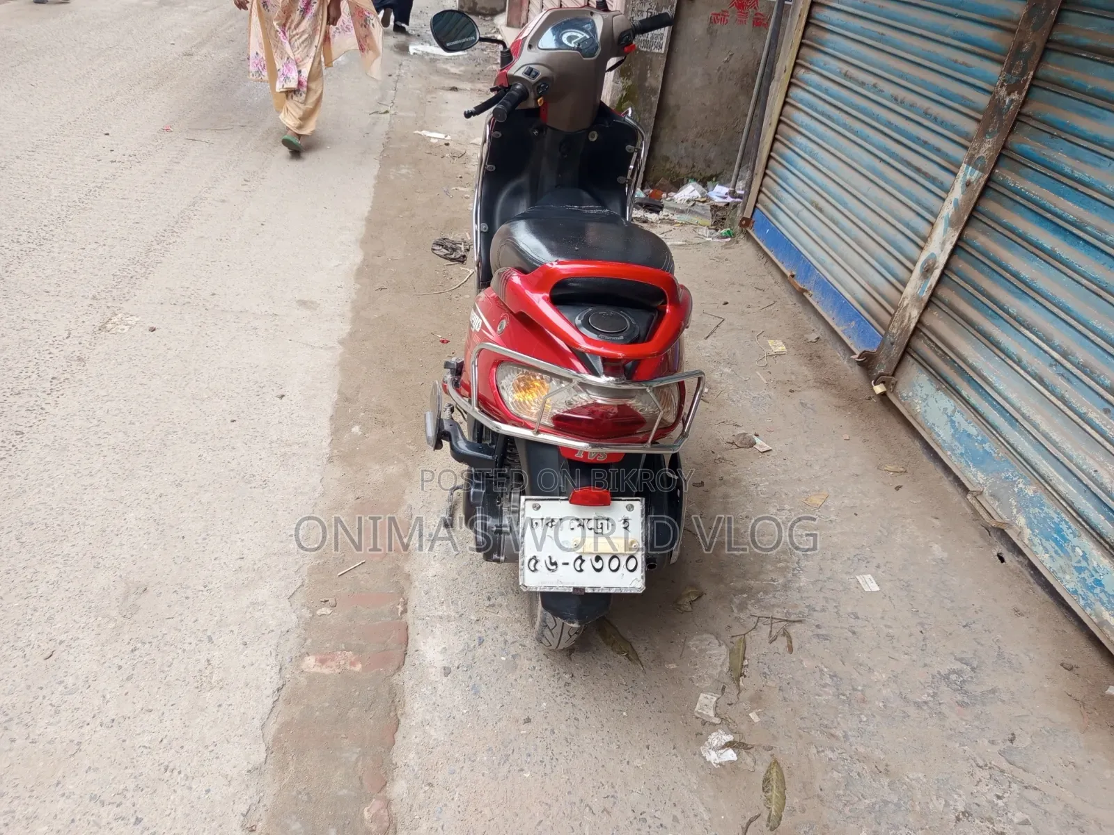 TVS Wego 2018 Red