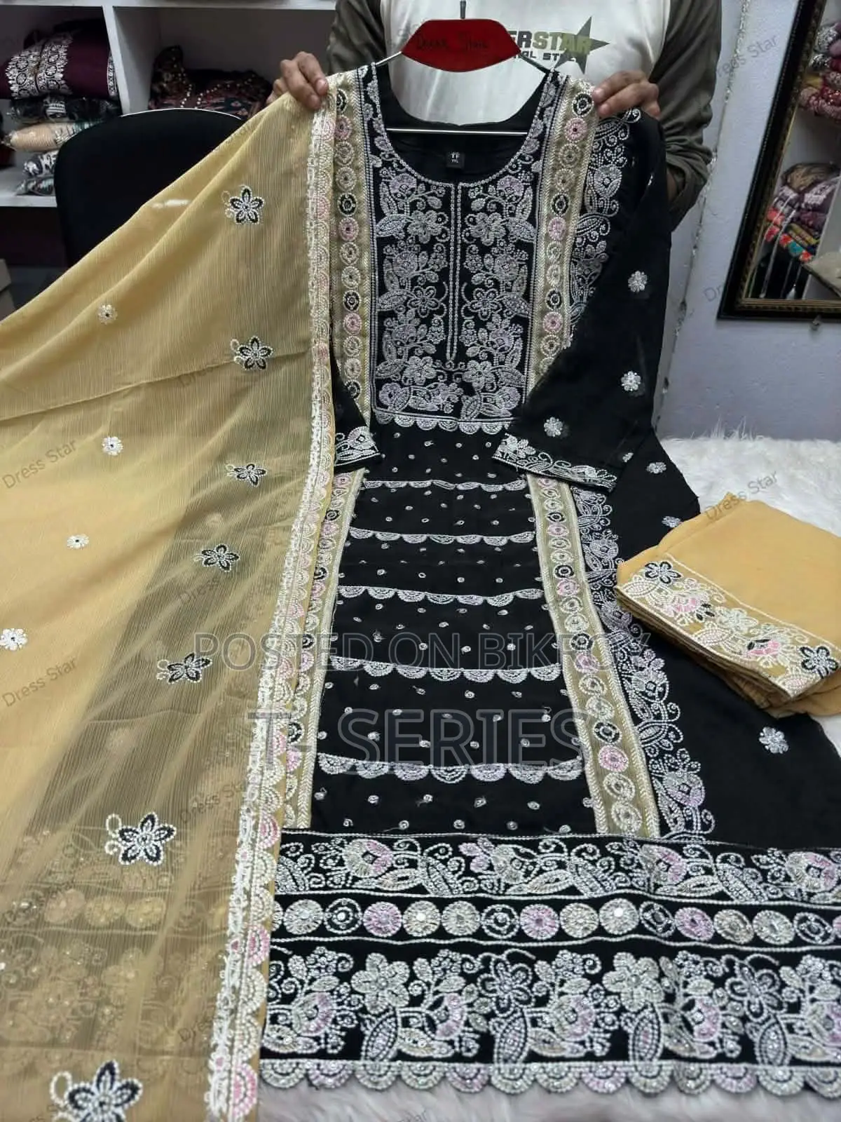 Premium Luxury Chiffon Georgette 3-Piece
