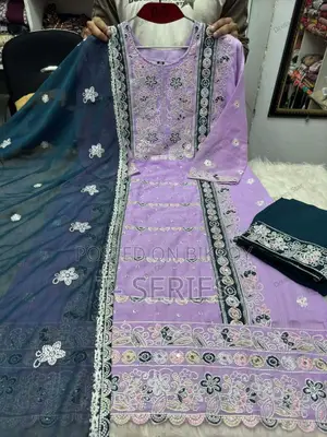 Premium Luxury Chiffon Georgette 3-Piece