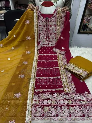 Premium Luxury Chiffon Georgette 3-Piece