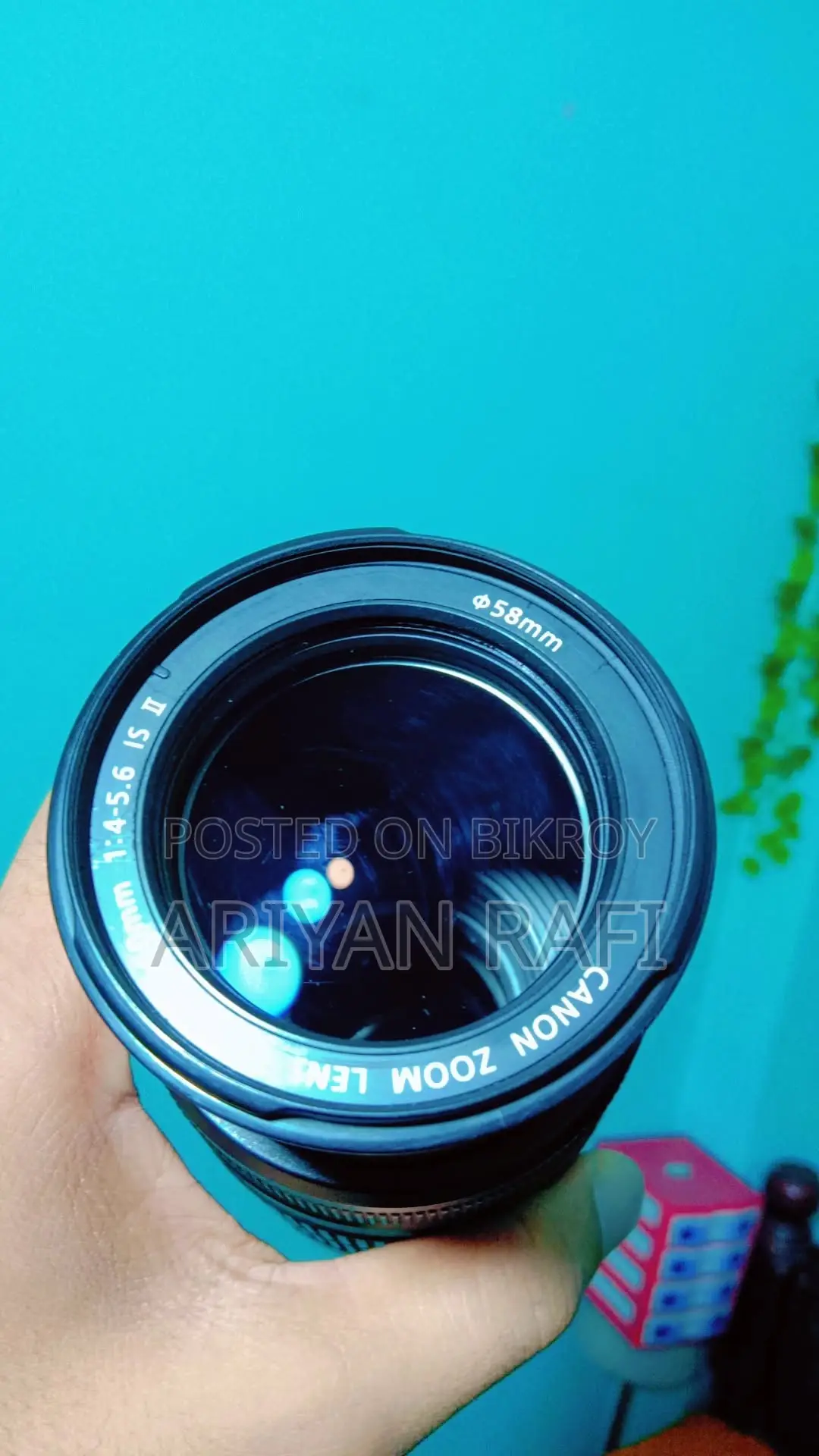 Canon 600d 55 250 Zoom Lens